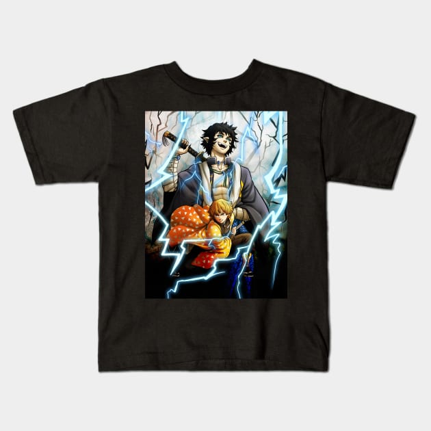 Former disciples fight Kids T-Shirt by mcashe_art